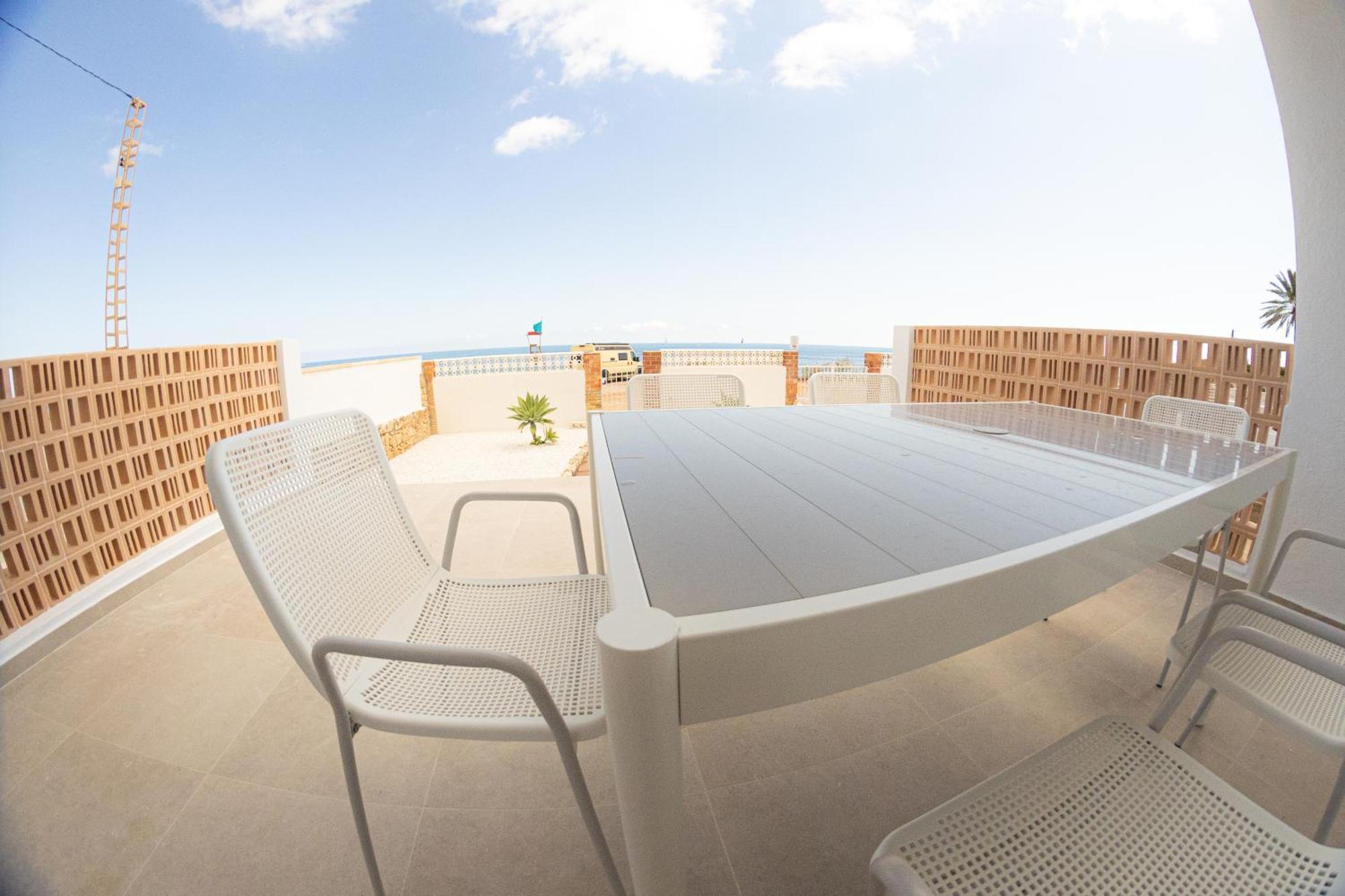 Vistas Y Terraza Panoramica Frente Al Mar En Denia, Las Rotas מראה חיצוני תמונה